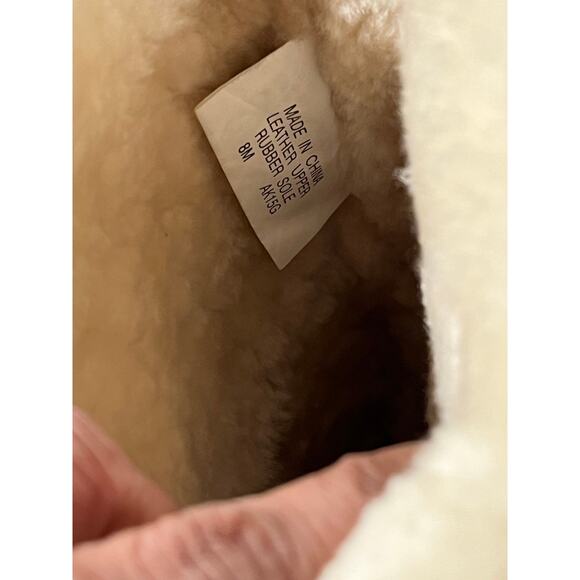 Michael Kors Sandy Quilted Suede Winter Boots Navy Women's Size 8 - Picture 9 of 10